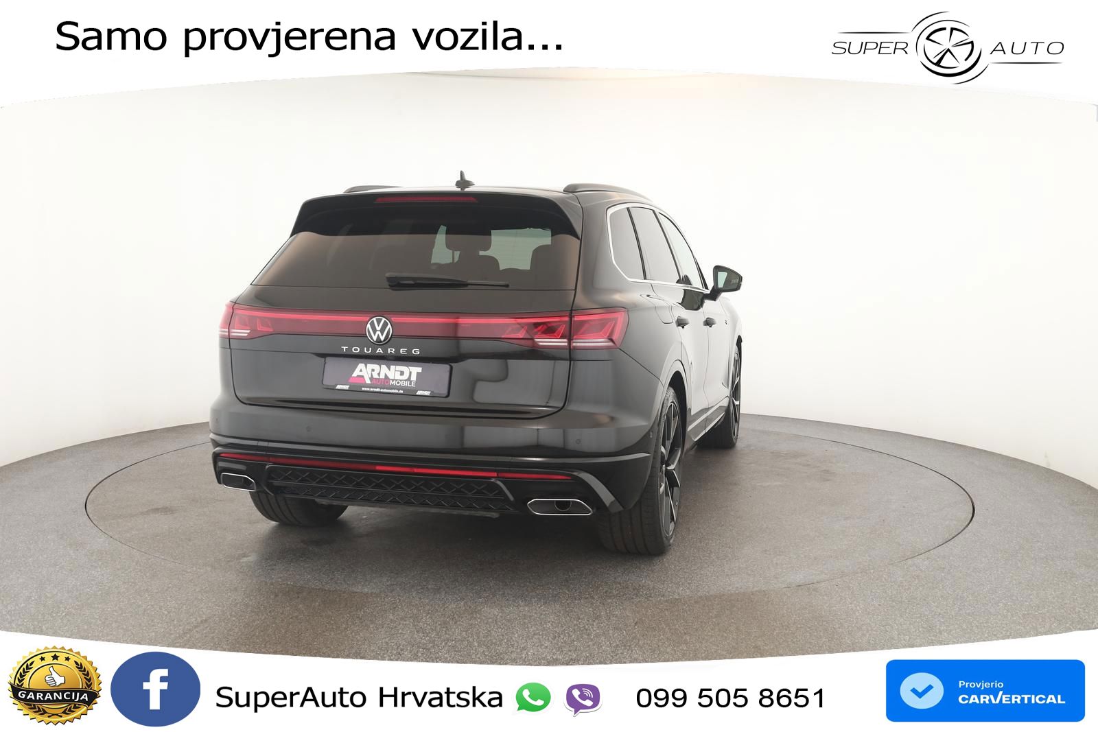 Volkswagen Touareg 3.0 V6 TDI (231 KS) 4MOTION Tiptronic R-Line ZRAČNI+ACC+GR SJED+KAM+PANO