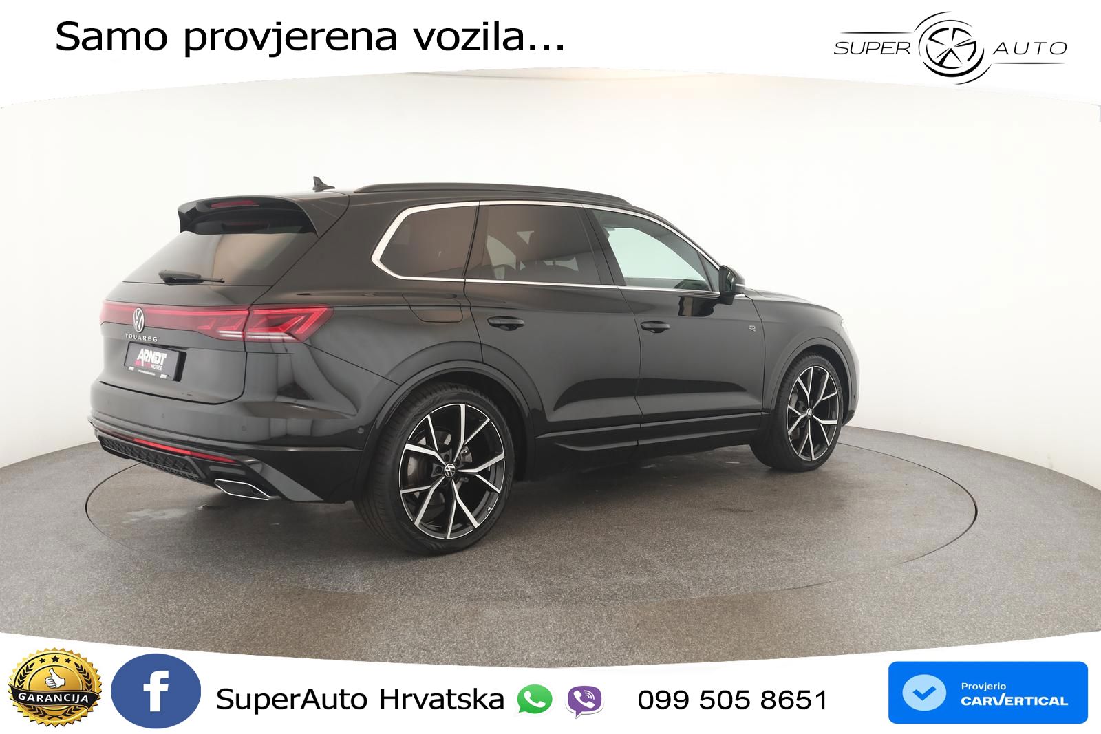 Volkswagen Touareg 3.0 V6 TDI (231 KS) 4MOTION Tiptronic R-Line ZRAČNI+ACC+GR SJED+KAM+PANO