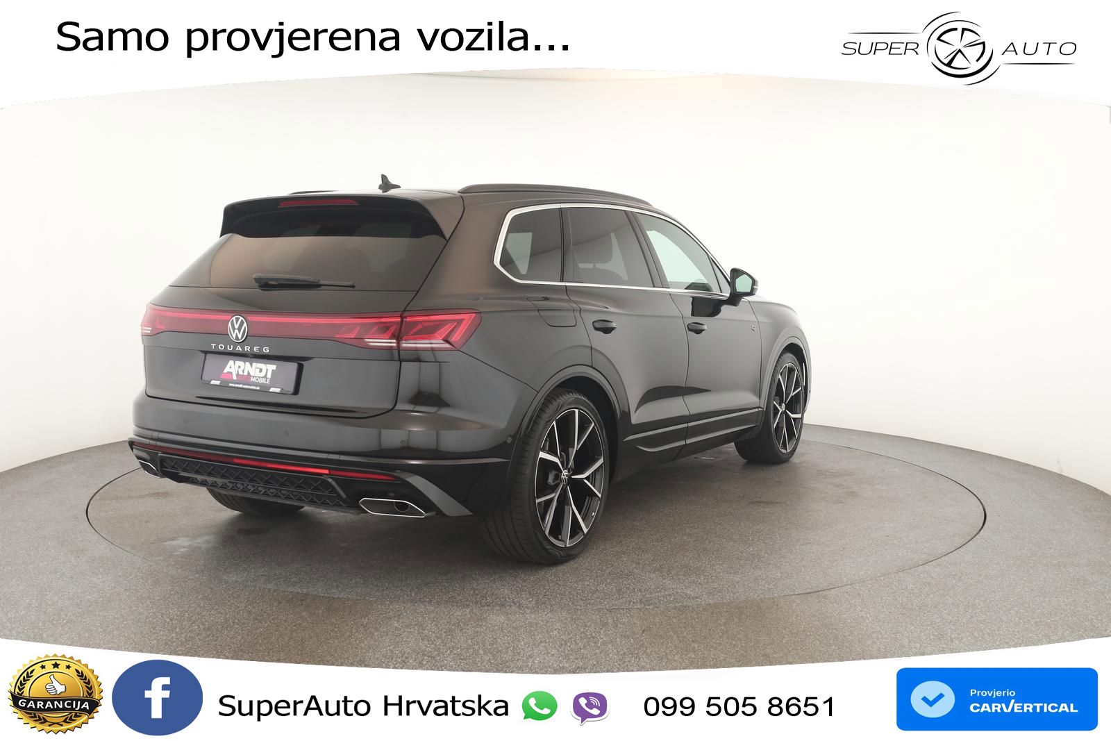 Volkswagen Touareg 3.0 V6 TDI (231 KS) 4MOTION Tiptronic R-Line ZRAČNI+ACC+GR SJED+KAM+PANO