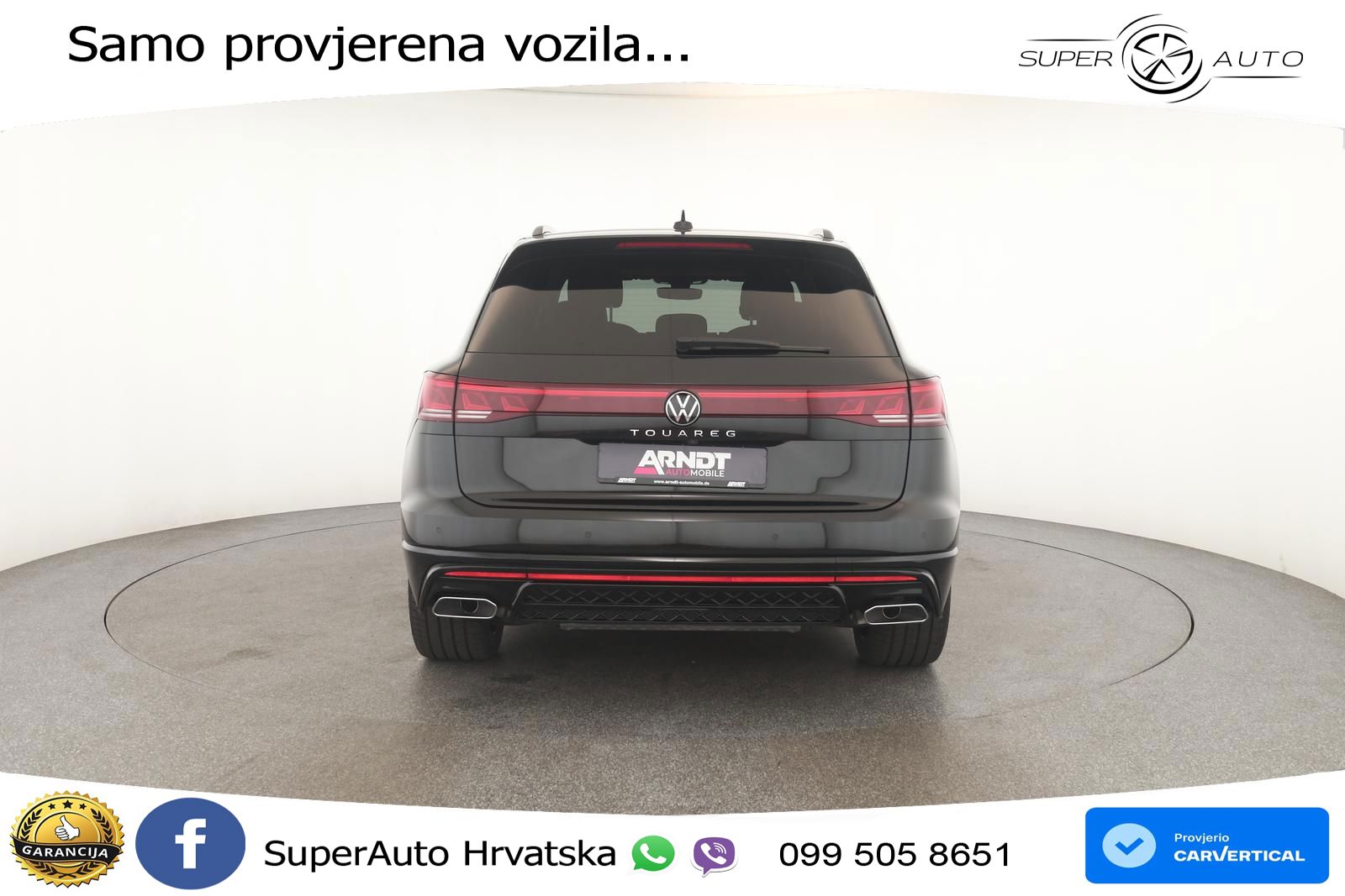 Volkswagen Touareg 3.0 V6 TDI (231 KS) 4MOTION Tiptronic R-Line ZRAČNI+ACC+GR SJED+KAM+PANO