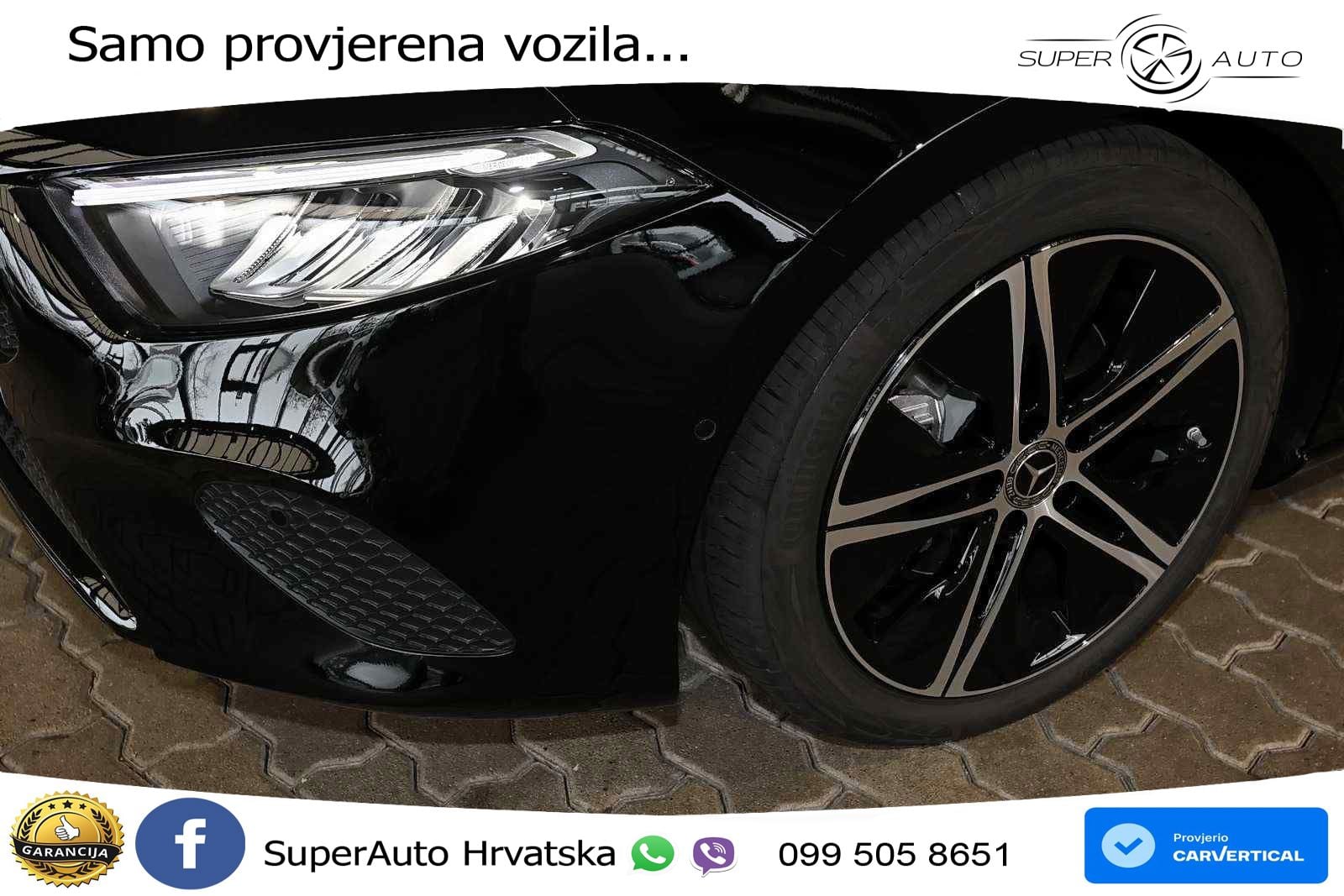 Mercedes-Benz A 180 7G-DCT LED+GR SJED+ACC