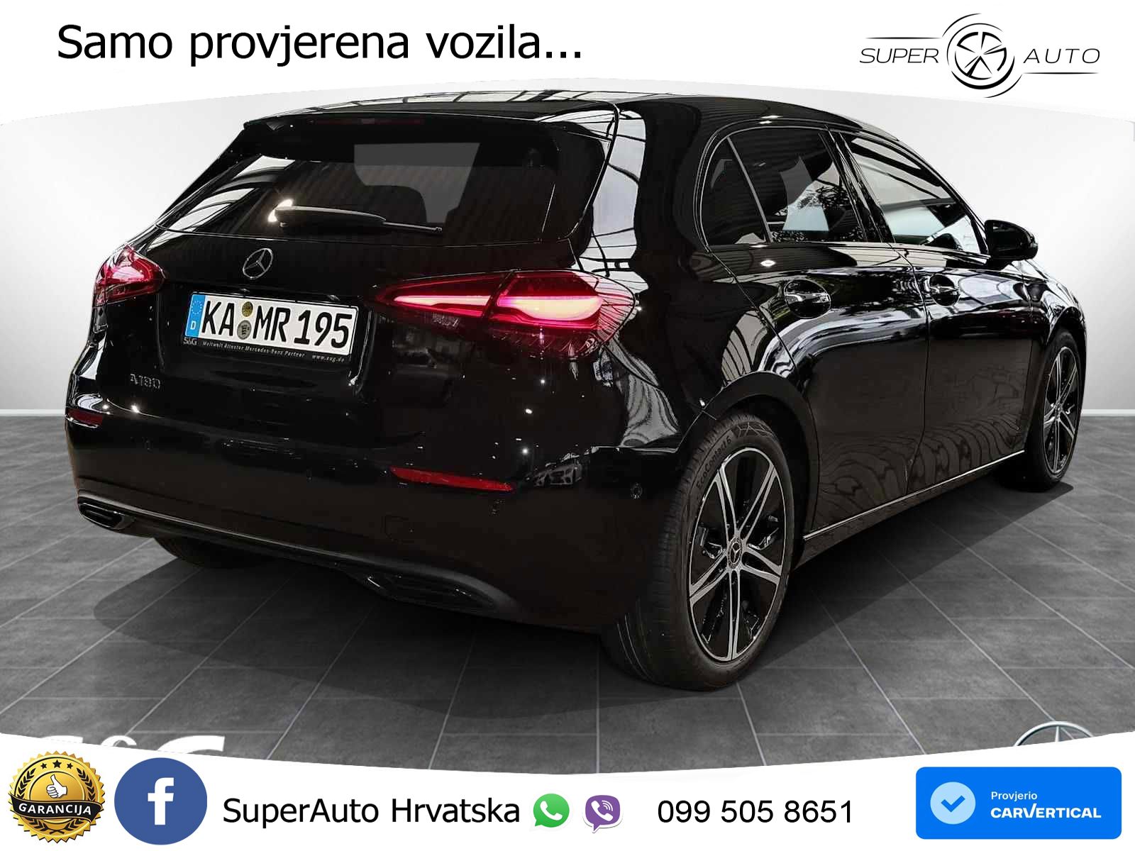 Mercedes-Benz A 180 7G-DCT LED+GR SJED+ACC