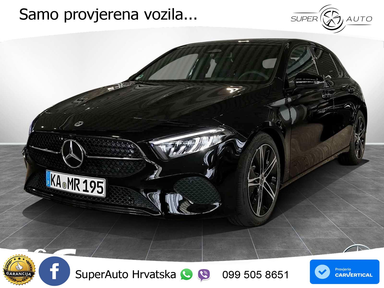 Mercedes-Benz A 180 7G-DCT LED+GR SJED+ACC