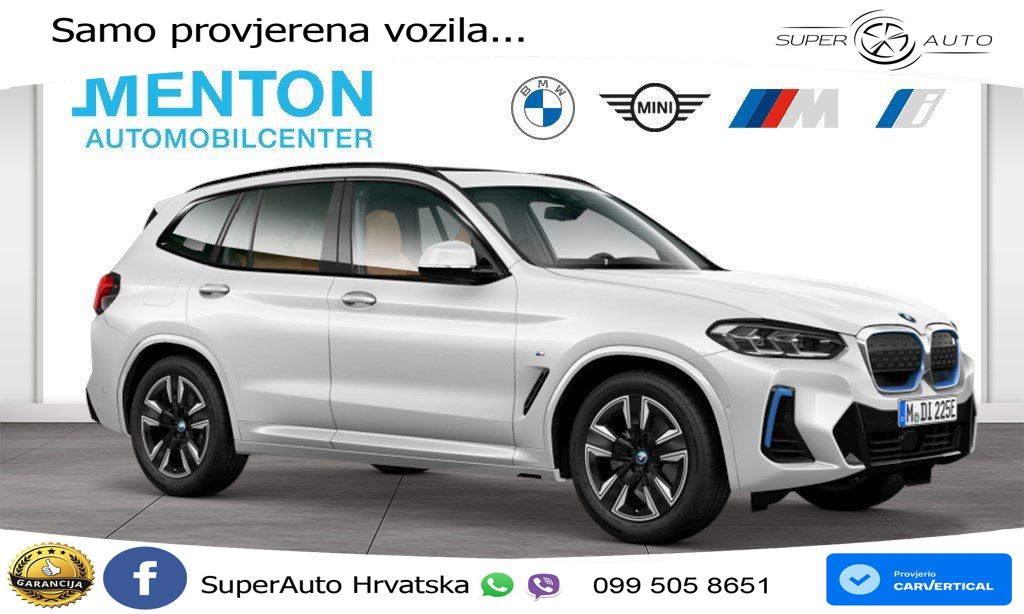 BMW iX3 80 kWh (286 KS) LED+GR SJED+ACC