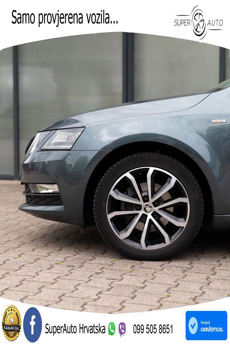 Škoda Octavia Combi 2.0 TDI (150 KS) DSG LED+GR SJED+ACC