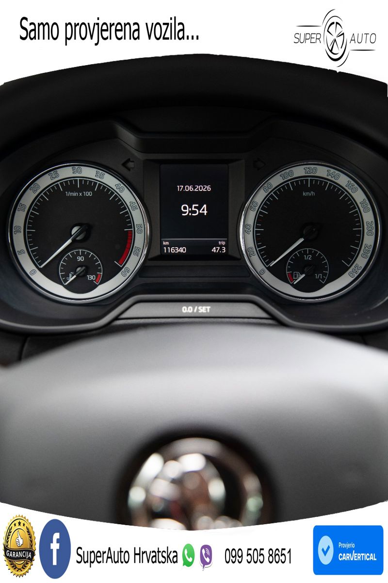 Škoda Octavia Combi 2.0 TDI (150 KS) DSG LED+GR SJED+ACC