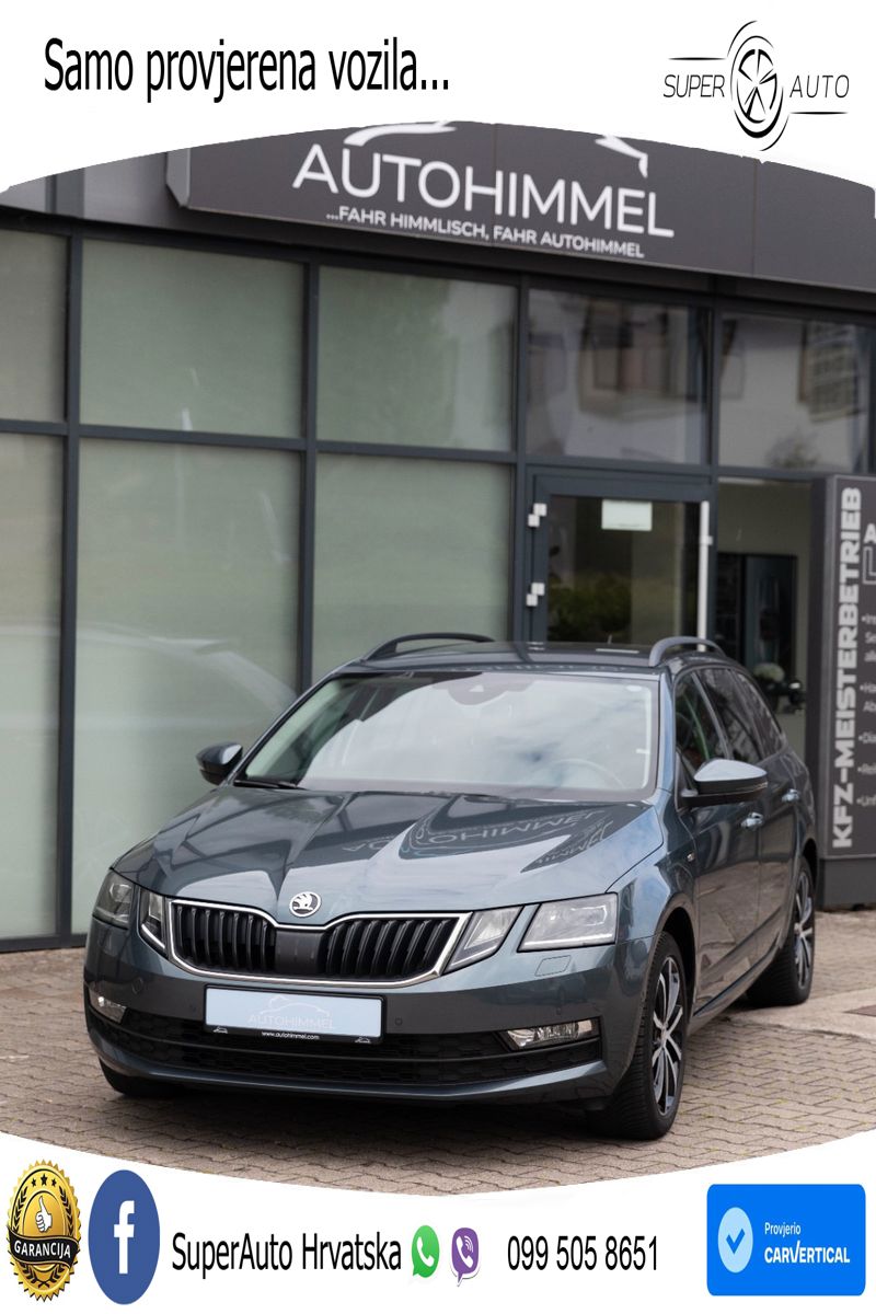 Škoda Octavia Combi 2.0 TDI (150 KS) DSG LED+GR SJED+ACC