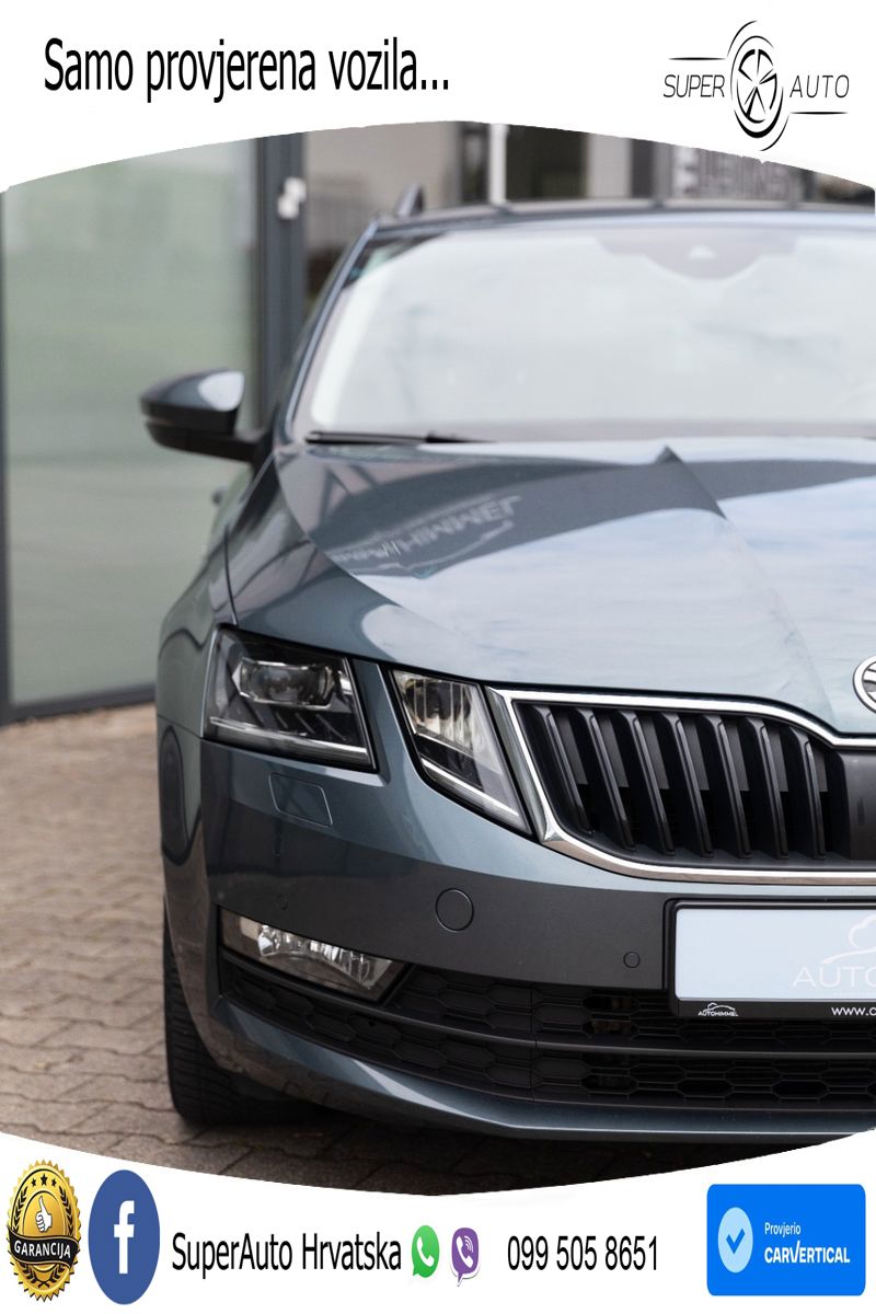 Škoda Octavia Combi 2.0 TDI (150 KS) DSG LED+GR SJED+ACC