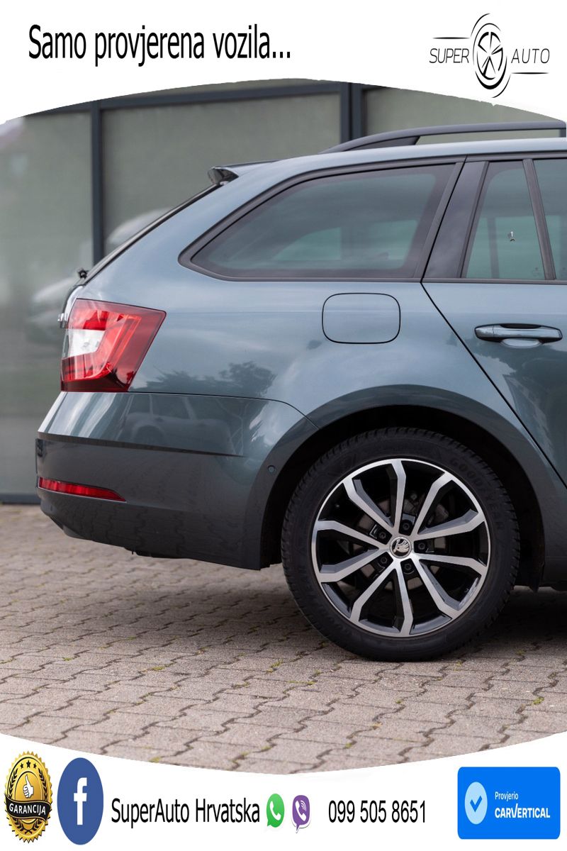 Škoda Octavia Combi 2.0 TDI (150 KS) DSG LED+GR SJED+ACC