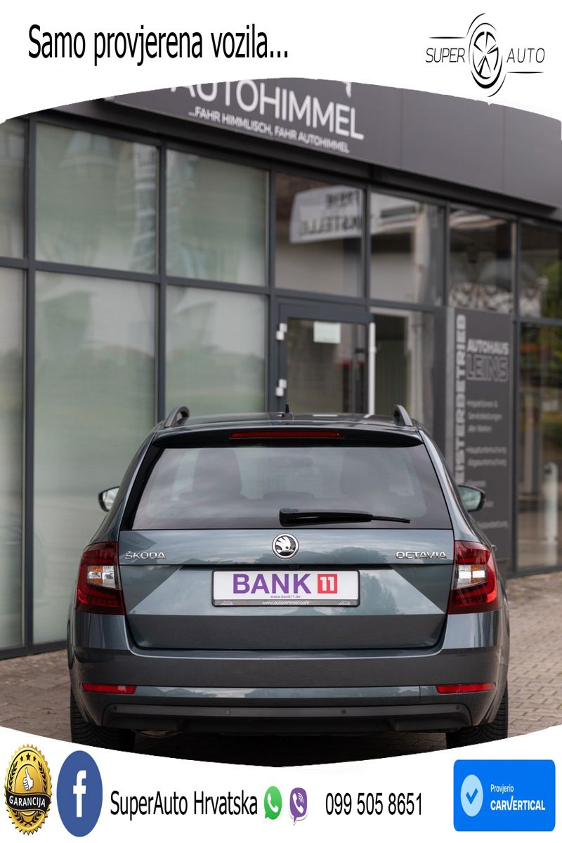 Škoda Octavia Combi 2.0 TDI (150 KS) DSG LED+GR SJED+ACC