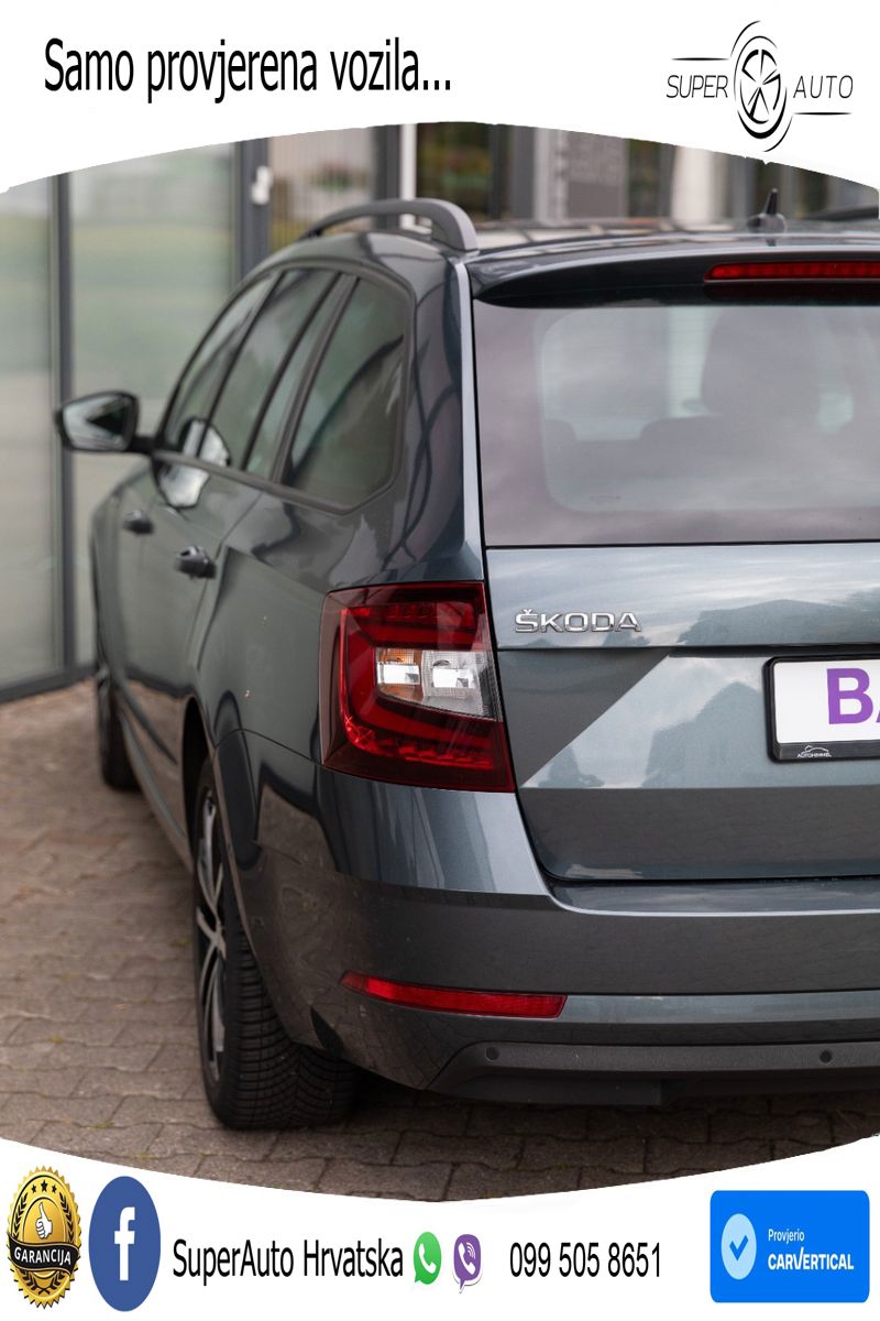 Škoda Octavia Combi 2.0 TDI (150 KS) DSG LED+GR SJED+ACC
