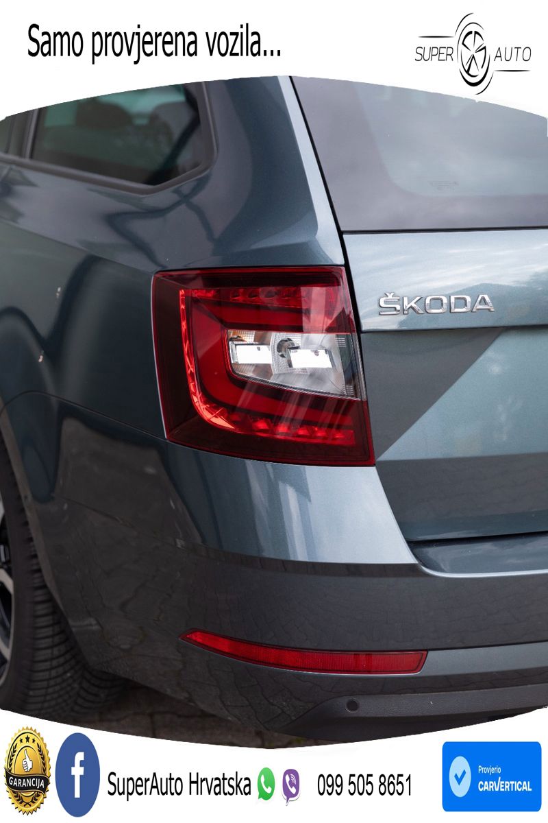 Škoda Octavia Combi 2.0 TDI (150 KS) DSG LED+GR SJED+ACC