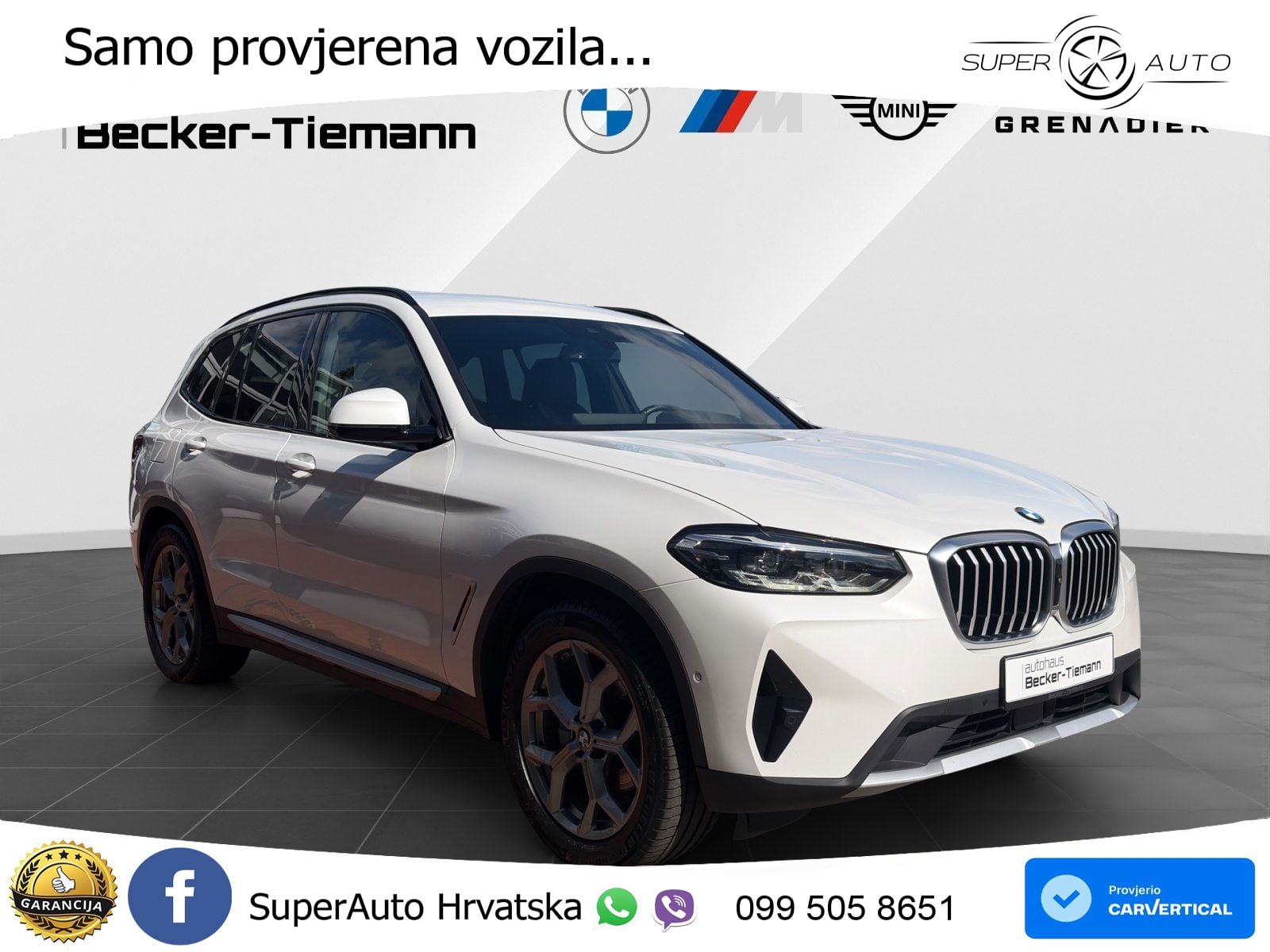 BMW X3 20d xDrive Steptronic LED+GR SJED+ACC