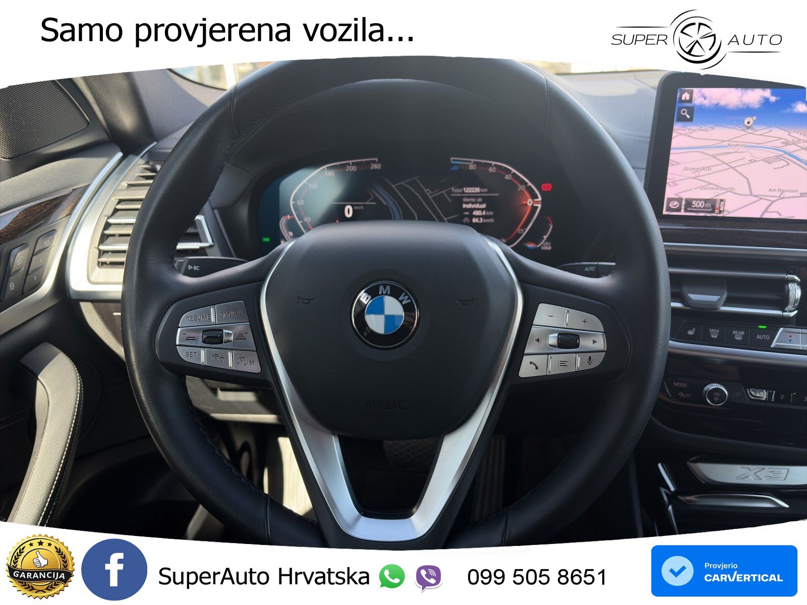 BMW X3 20d xDrive Steptronic LED+GR SJED+ACC