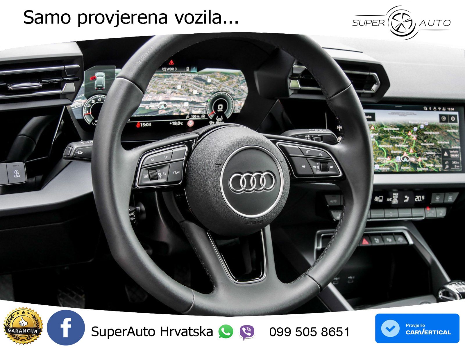Audi A3 Sportback 30 TFSI (116 KS) LED+GR SJED+ACC