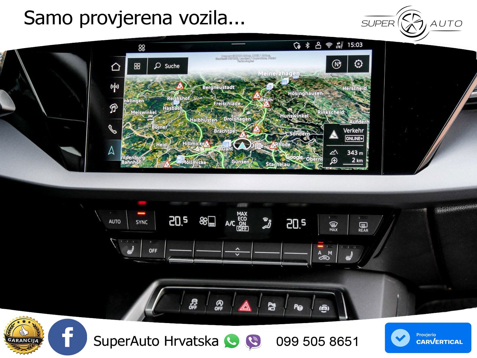 Audi A3 Sportback 30 TFSI (116 KS) LED+GR SJED+ACC
