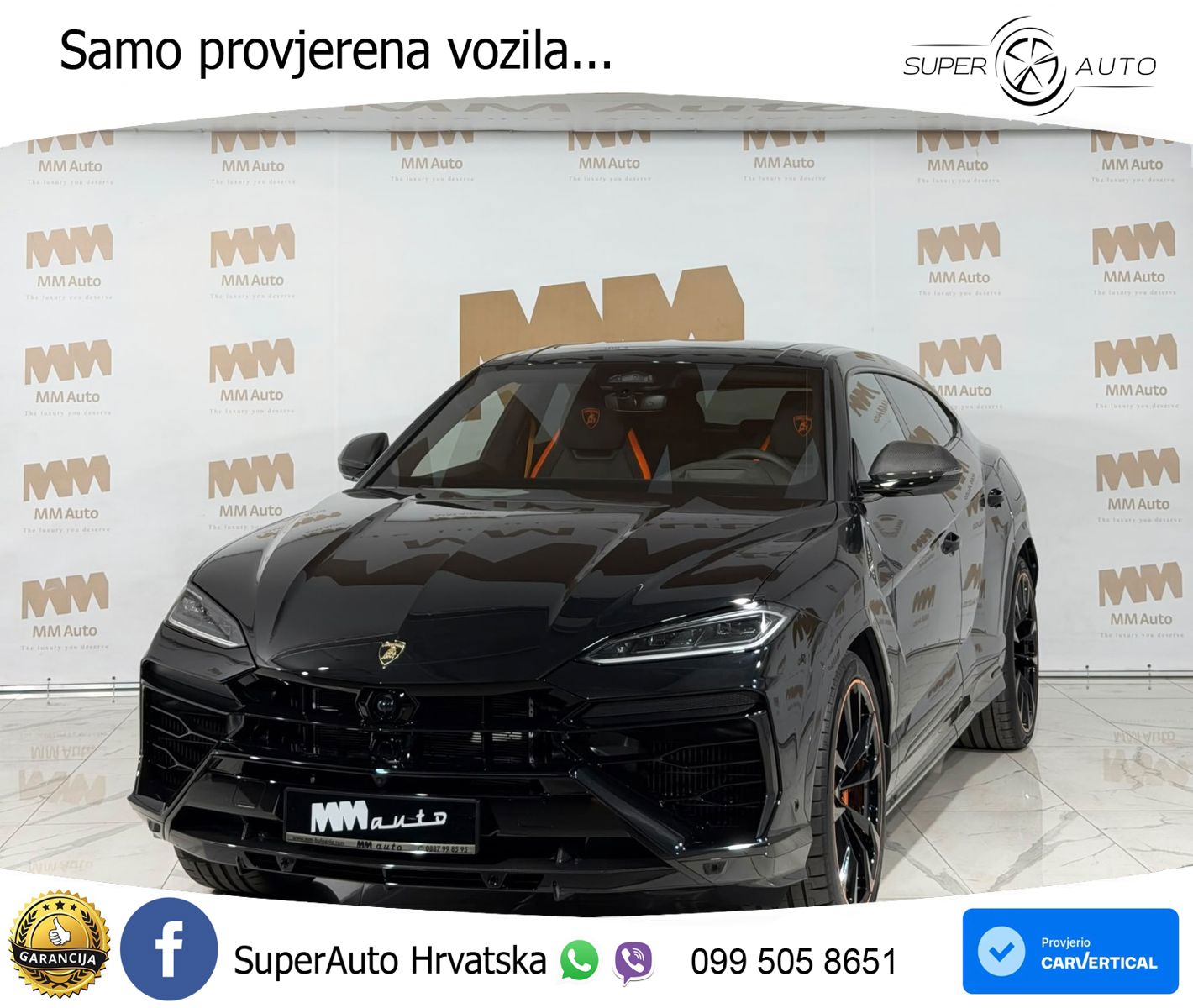 Lamborghini Urus SE 4.0 V8 (800 KS) 4WD Automatic LED+GR SJED+ACC