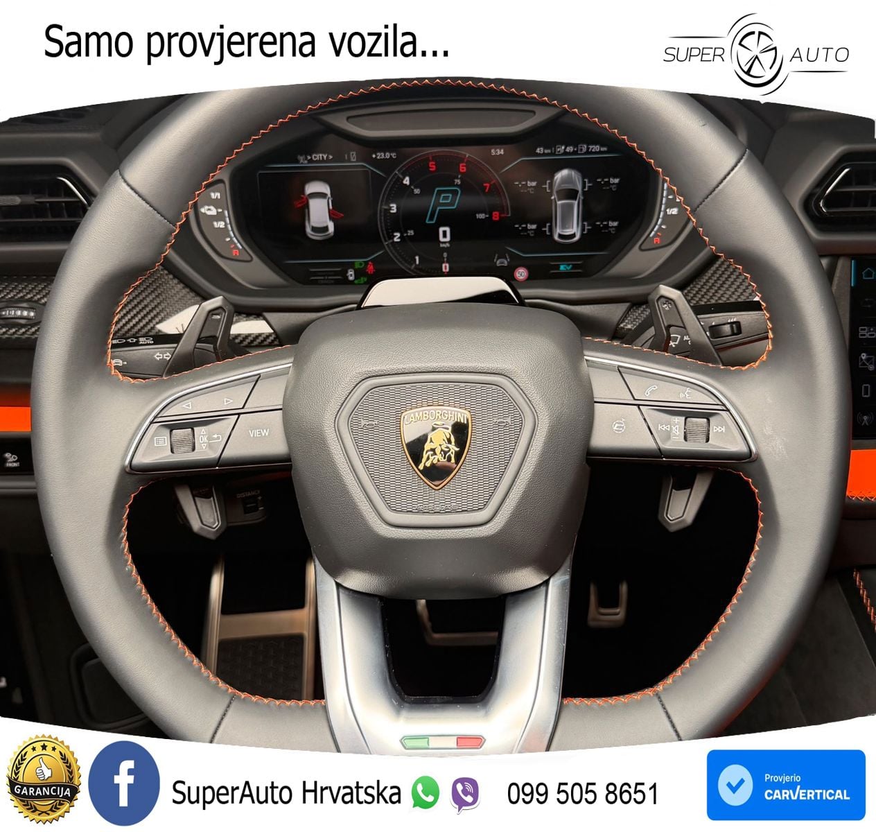 Lamborghini Urus SE 4.0 V8 (800 KS) 4WD Automatic LED+GR SJED+ACC