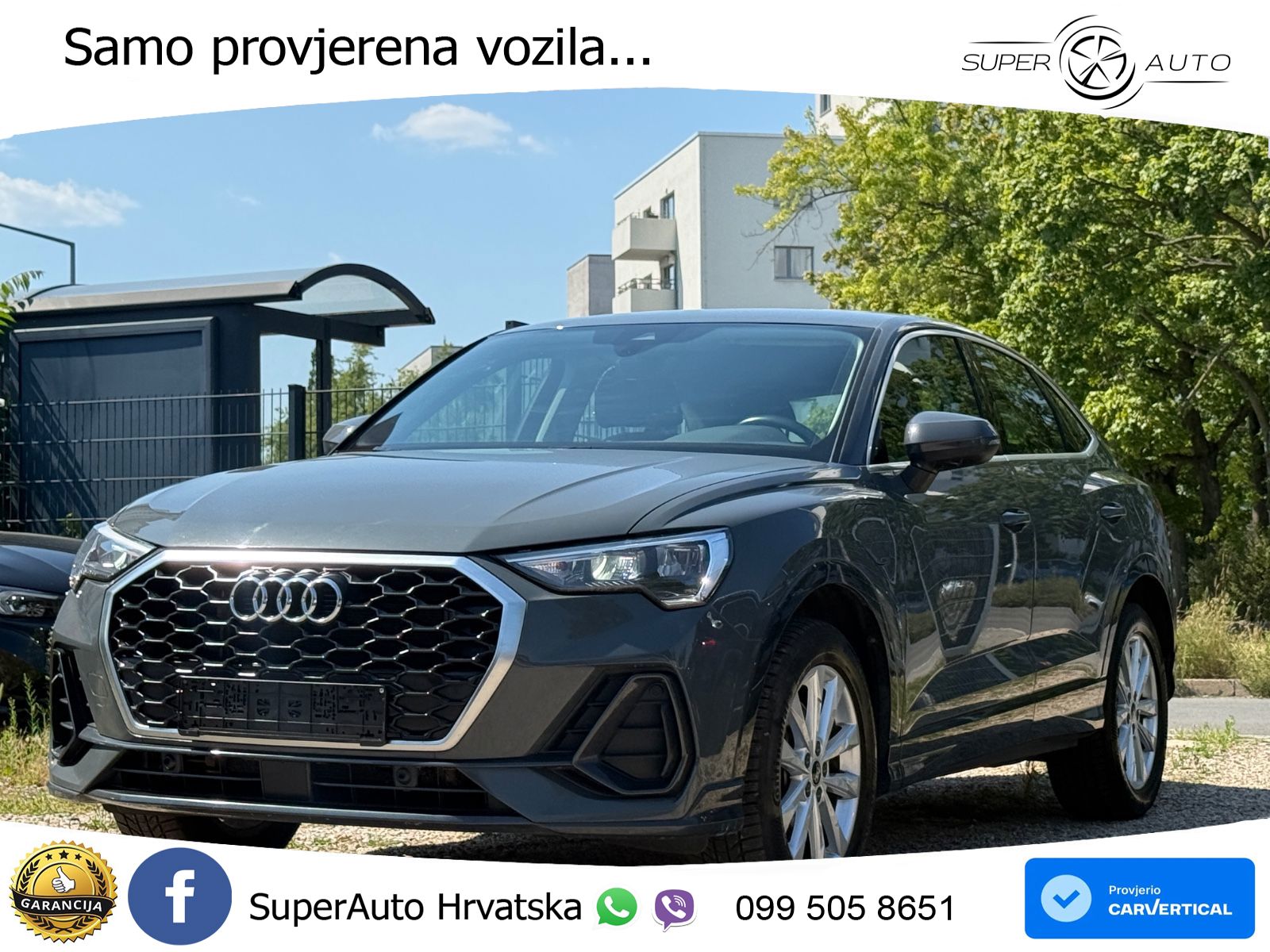 Audi Q3 Sportback 45 TFSIe (245 KS) S tronic S line