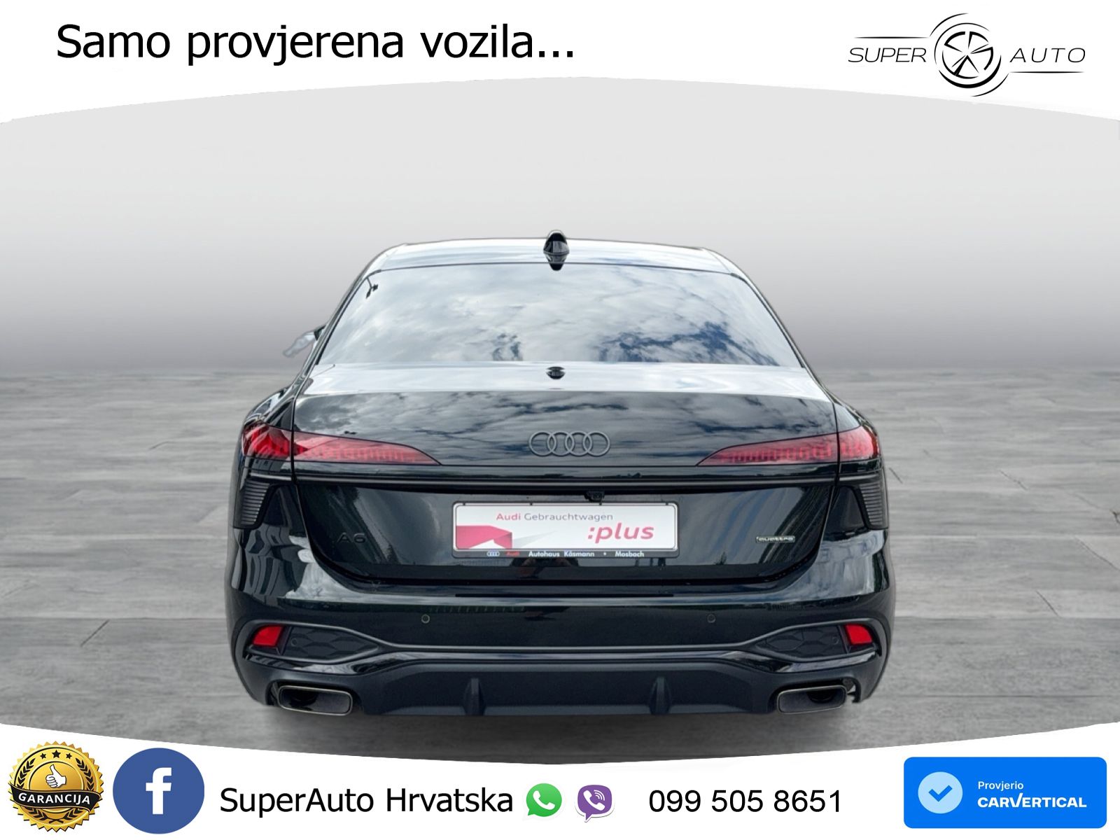 Audi A6 3.0 TFSI V6 (367 KS) quattro S tronic