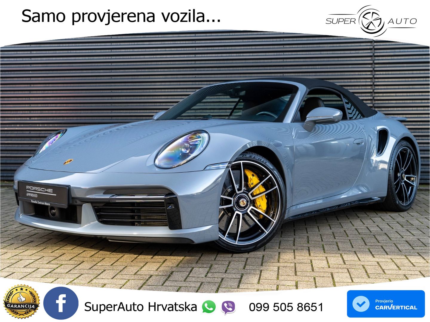 Porsche 911 Turbo S Cabriolet 3.8 (650 KS) PDK LED+GR SJED+ACC