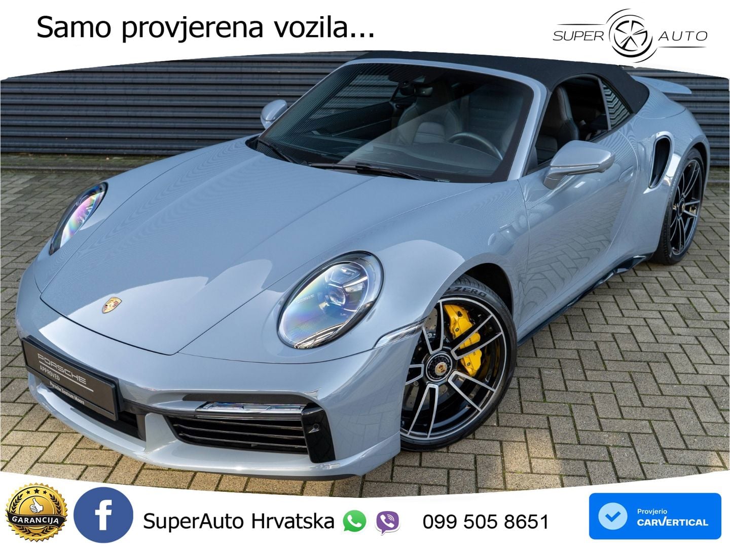 Porsche 911 Turbo S Cabriolet 3.8 (650 KS) PDK LED+GR SJED+ACC