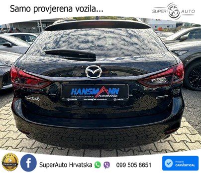Mazda 6 Sport Combi 2.5 SKYACTIV-G (194 KS) SKYACTIV-Drive LED+GR SJED+ACC