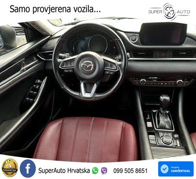 Mazda 6 Sport Combi 2.5 SKYACTIV-G (194 KS) SKYACTIV-Drive LED+GR SJED+ACC
