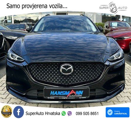Mazda 6 Sport Combi 2.5 SKYACTIV-G (194 KS) SKYACTIV-Drive LED+GR SJED+ACC