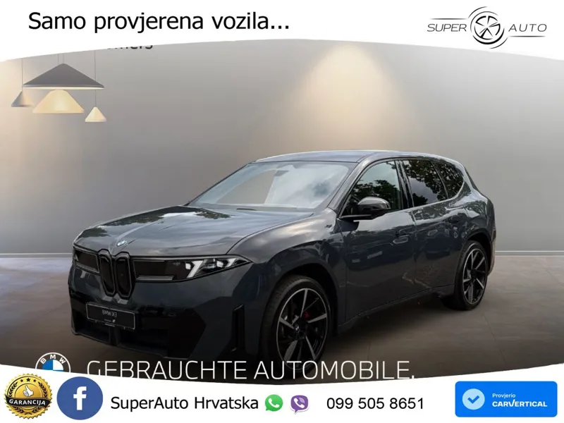 BMW iX3 50 108.7 kWh (469 KS) xDrive M Sport LED+GR SJED+ACC