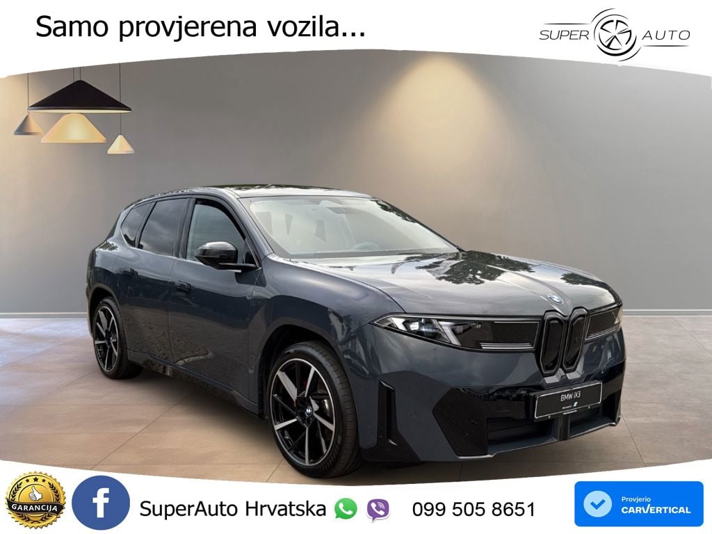 BMW iX3 50 108.7 kWh (469 KS) xDrive M Sport LED+GR SJED+ACC