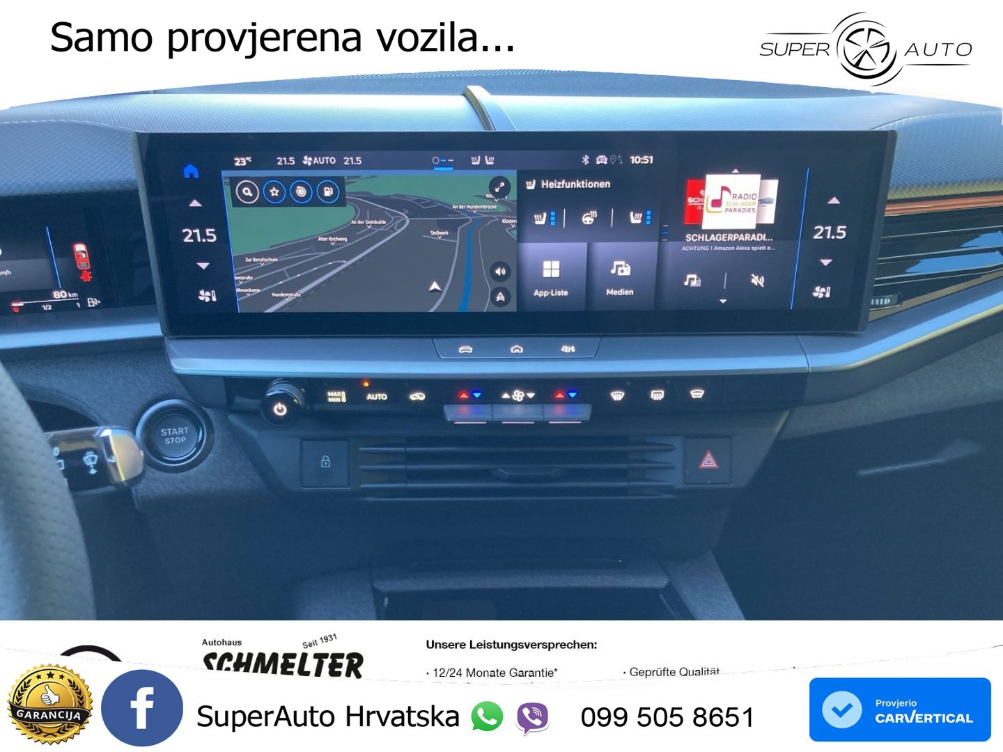 Opel Grandland 1.2 Turbo (145 KS) Hybrid eDCT GS LED+GR SJED+ACC