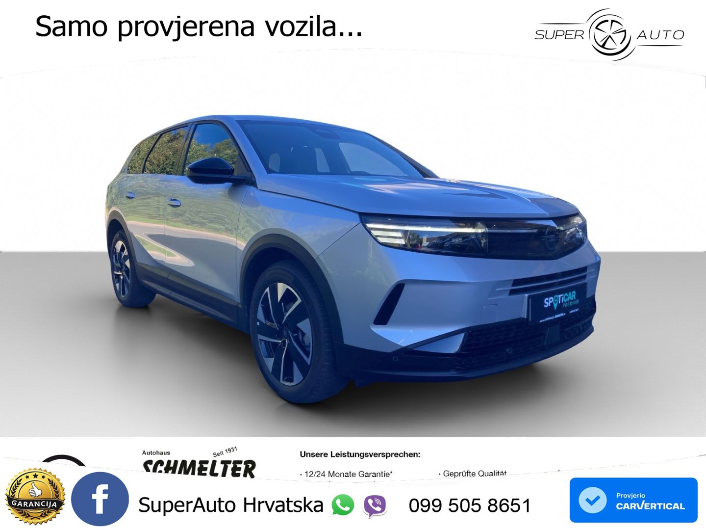 Opel Grandland 1.2 Turbo (145 KS) Hybrid eDCT GS LED+GR SJED+ACC