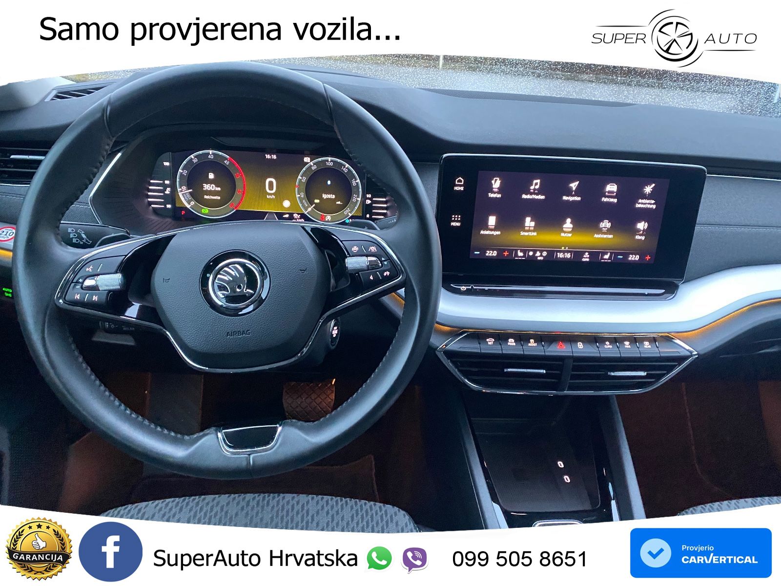 Škoda Octavia Combi 2.0 TDI (150 KS) DSG LED+GR SJED+ACC