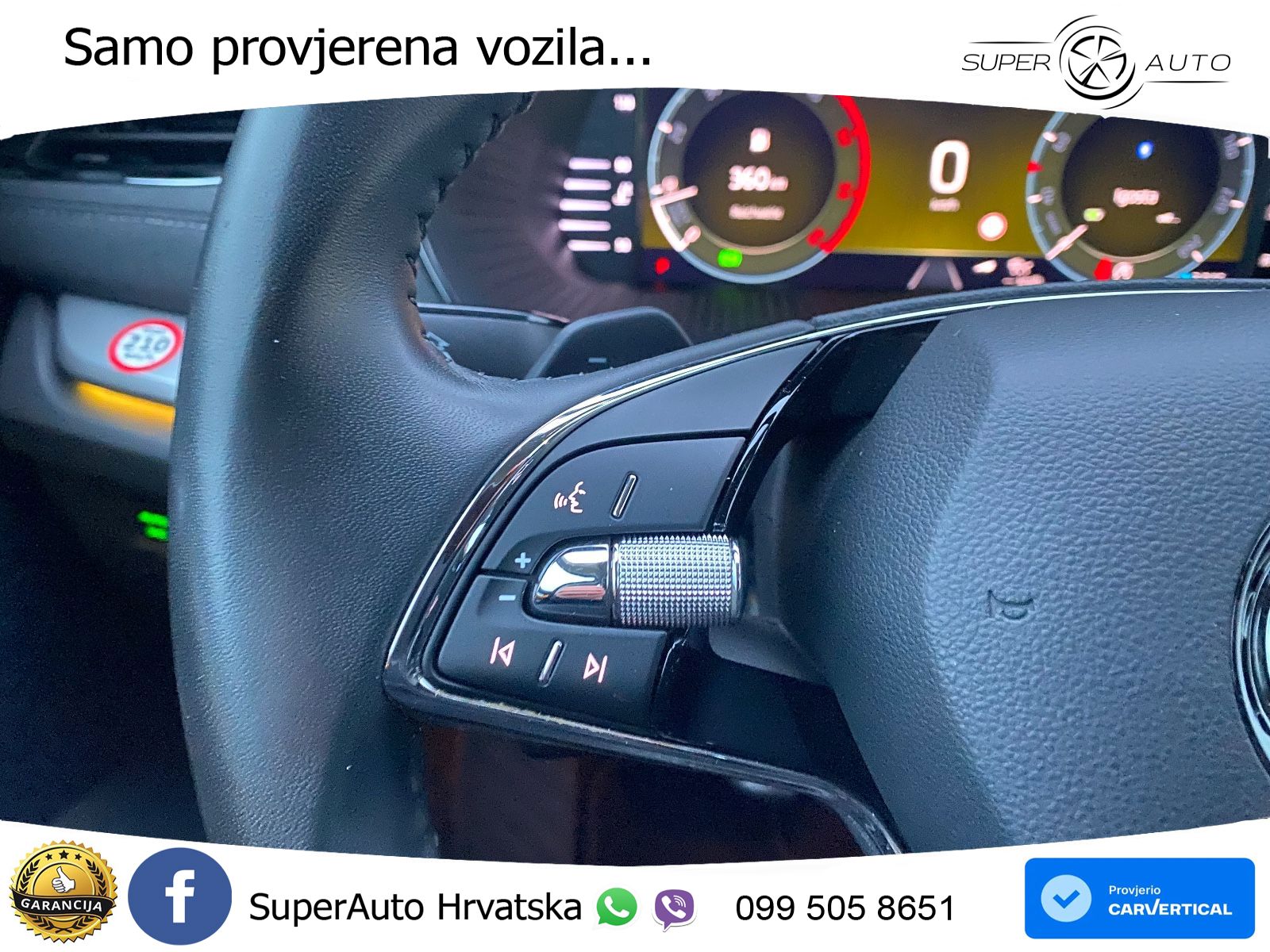 Škoda Octavia Combi 2.0 TDI (150 KS) DSG LED+GR SJED+ACC