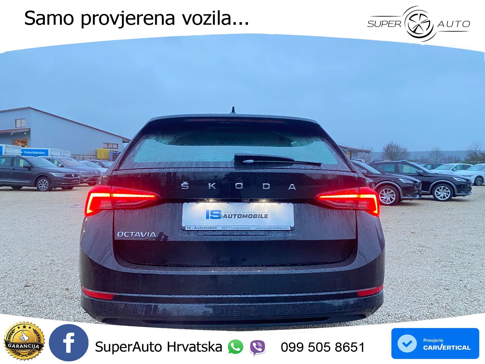 Škoda Octavia Combi 2.0 TDI (150 KS) DSG LED+GR SJED+ACC