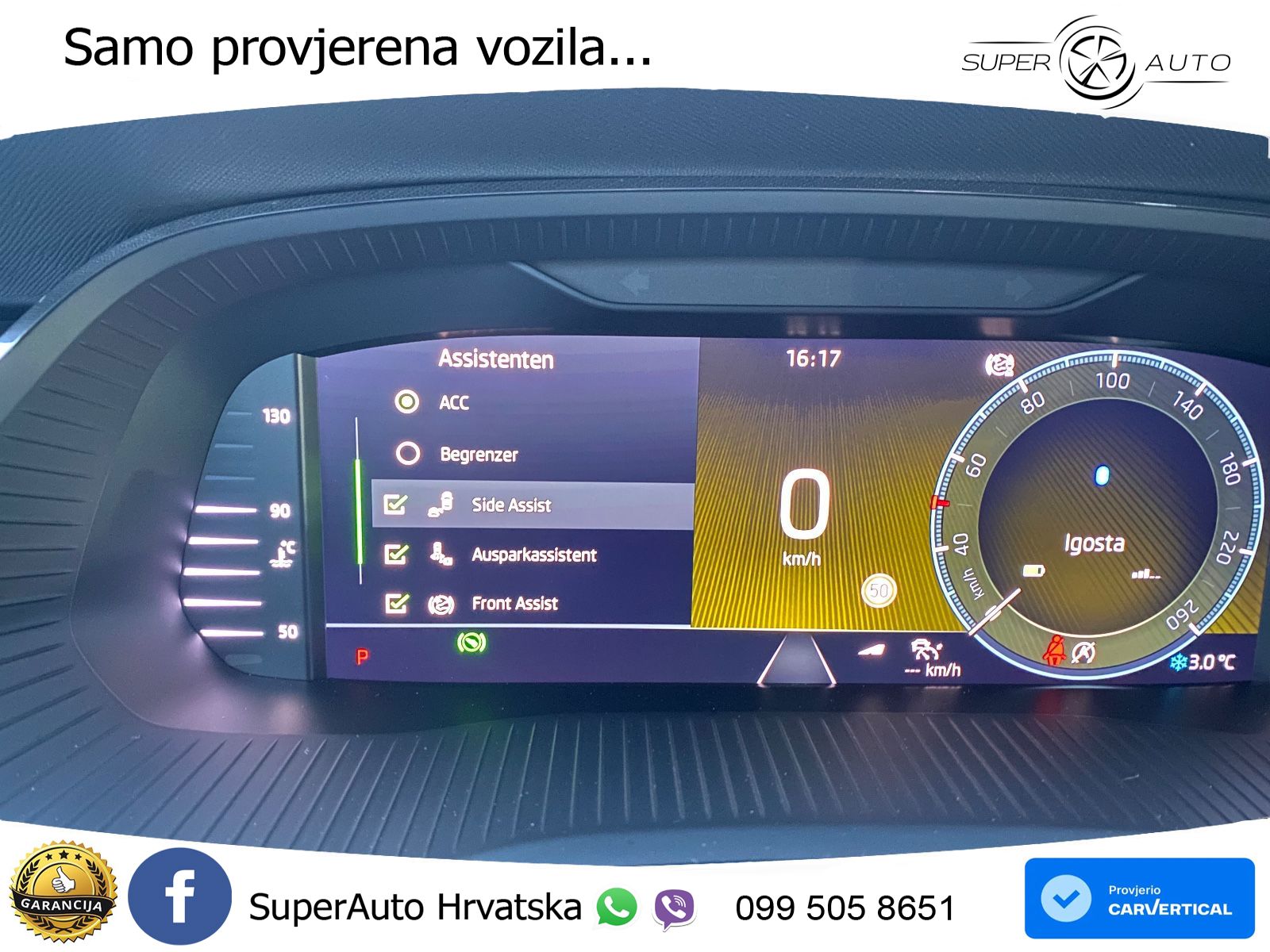 Škoda Octavia Combi 2.0 TDI (150 KS) DSG LED+GR SJED+ACC