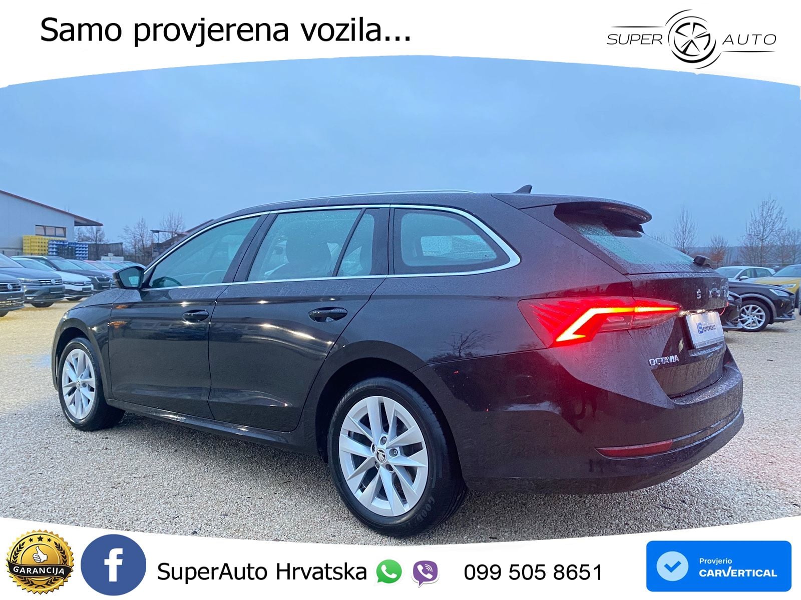 Škoda Octavia Combi 2.0 TDI (150 KS) DSG LED+GR SJED+ACC