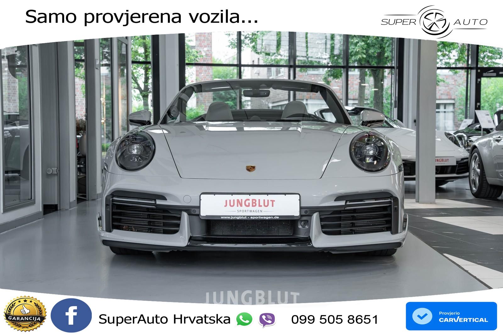 Porsche 911 Turbo S Cabriolet 3.8 (650 KS) PDK MATRIX+GR SJED+KAM