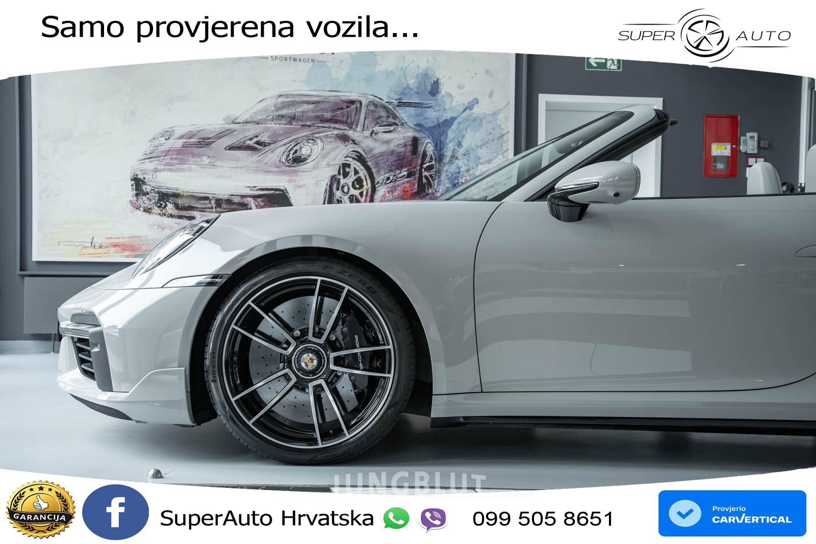 Porsche 911 Turbo S Cabriolet 3.8 (650 KS) PDK MATRIX+GR SJED+KAM