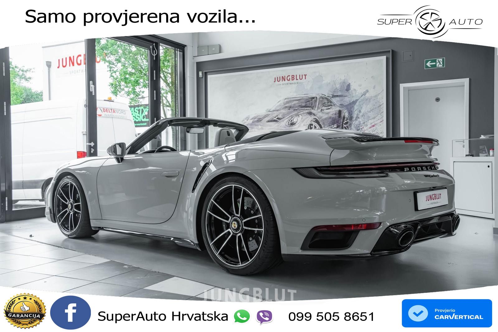 Porsche 911 Turbo S Cabriolet 3.8 (650 KS) PDK MATRIX+GR SJED+KAM
