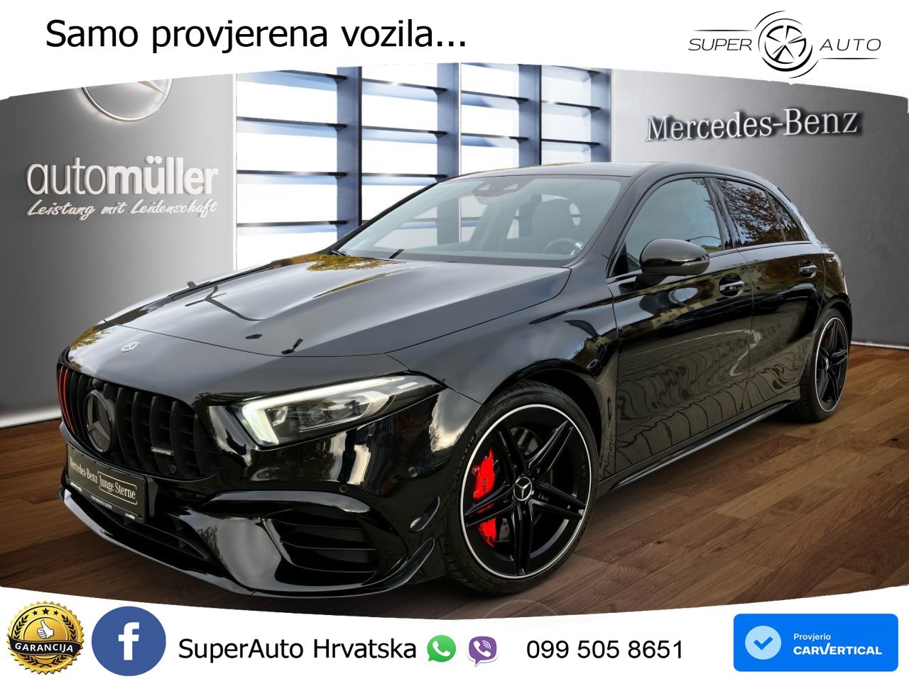 Mercedes-Benz AMG A 45 S 4MATIC+ AMG SPEEDSHIFT DCT 8G