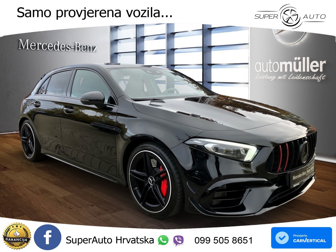 Mercedes-Benz AMG A 45 S 4MATIC+ AMG SPEEDSHIFT DCT 8G