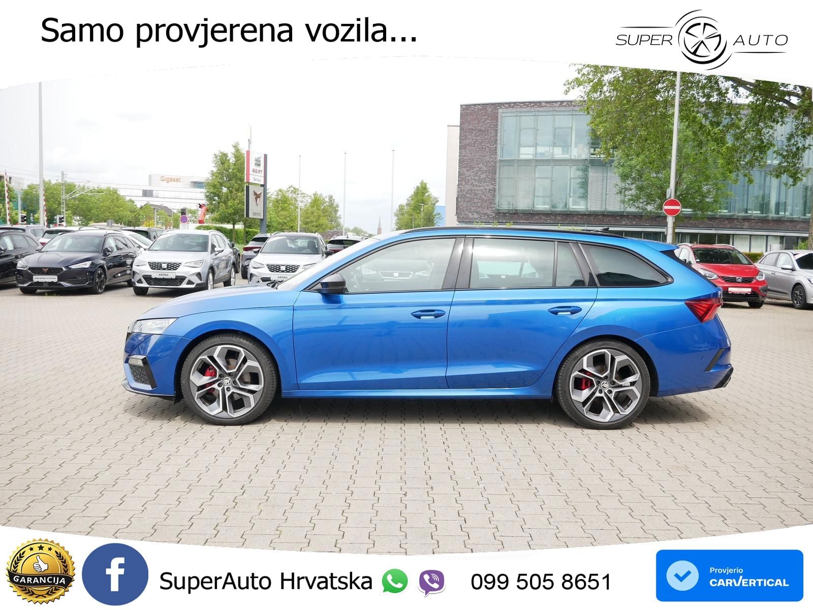 Škoda Octavia Combi RS 2.0 TDI (200 KS) DSG LED+GR SJED+ACC