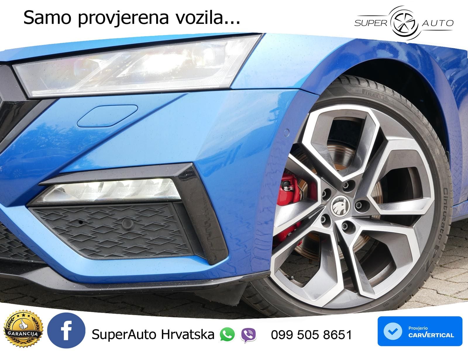 Škoda Octavia Combi RS 2.0 TDI (200 KS) DSG LED+GR SJED+ACC