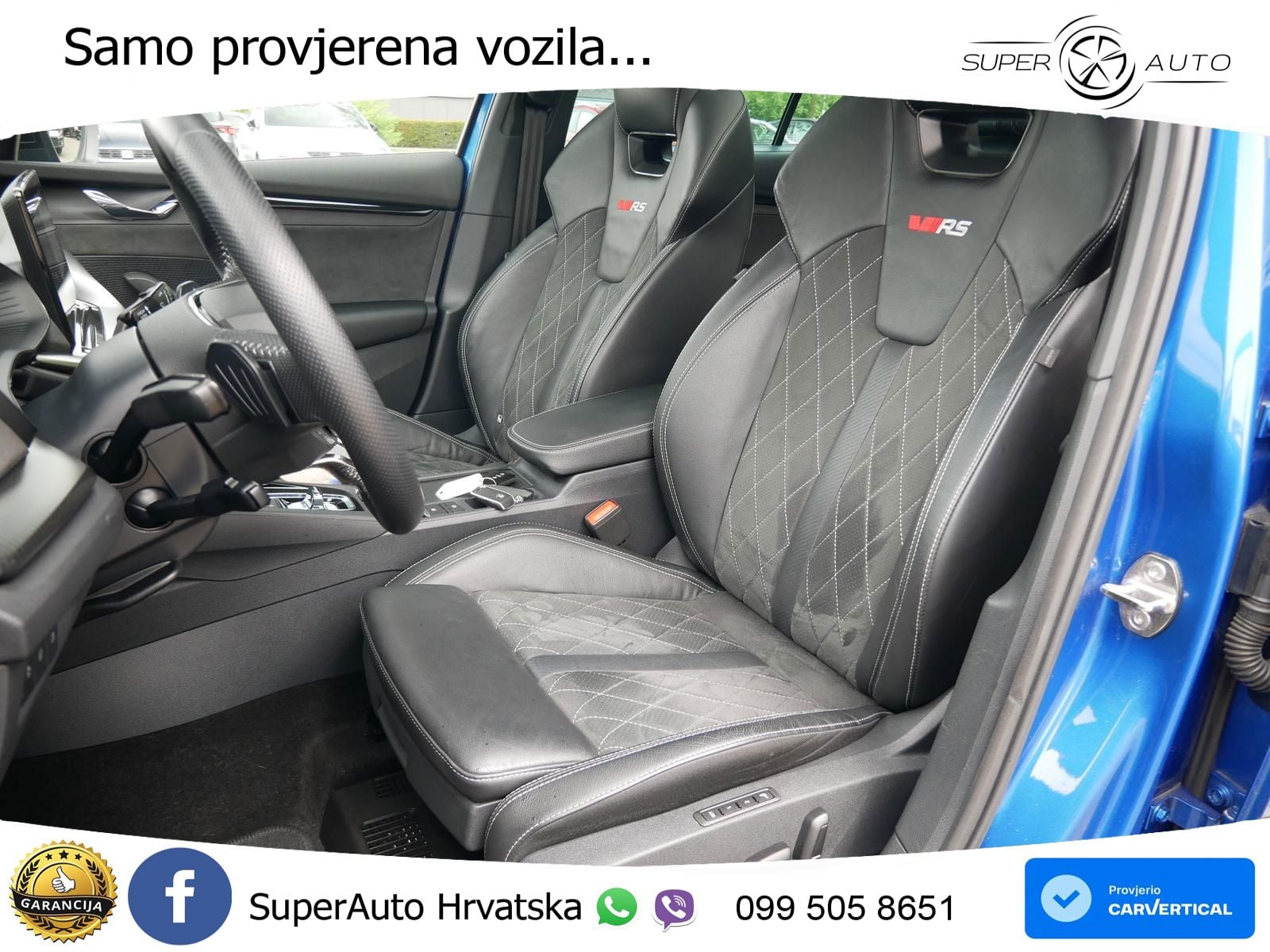 Škoda Octavia Combi RS 2.0 TDI (200 KS) DSG LED+GR SJED+ACC