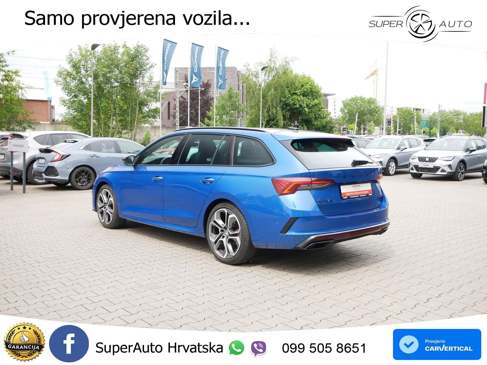 Škoda Octavia Combi RS 2.0 TDI (200 KS) DSG LED+GR SJED+ACC