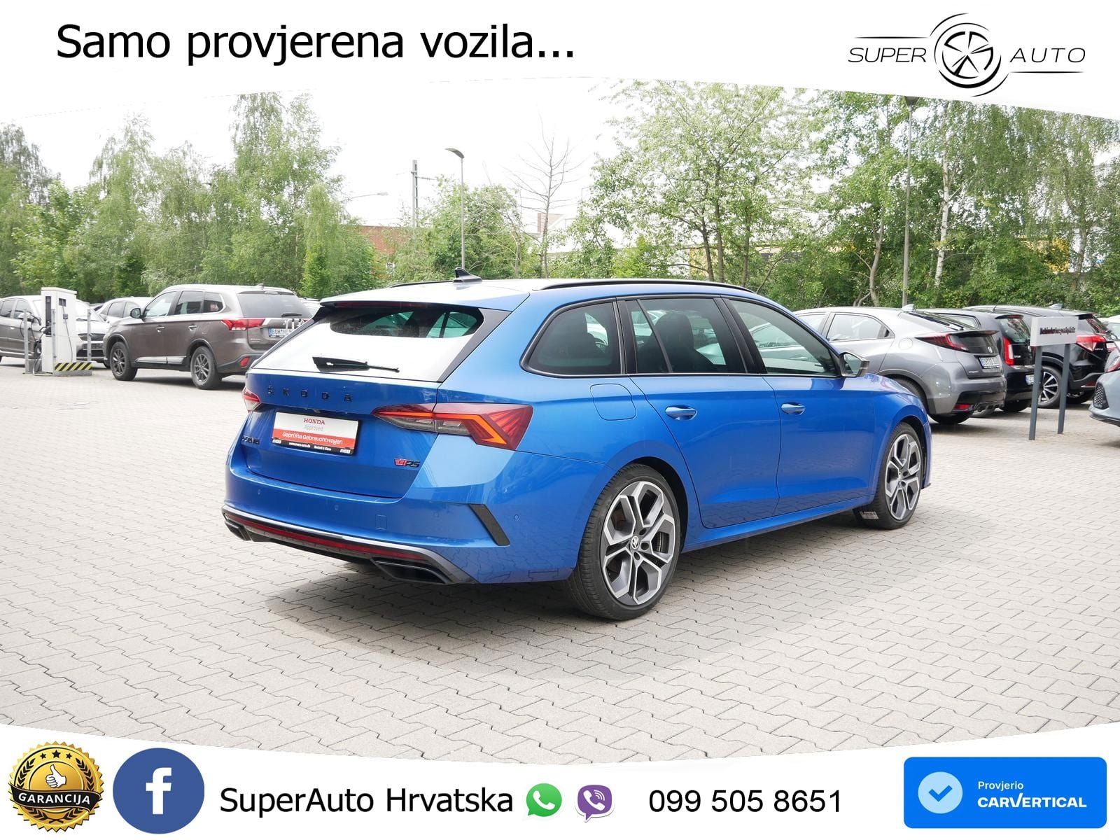 Škoda Octavia Combi RS 2.0 TDI (200 KS) DSG LED+GR SJED+ACC