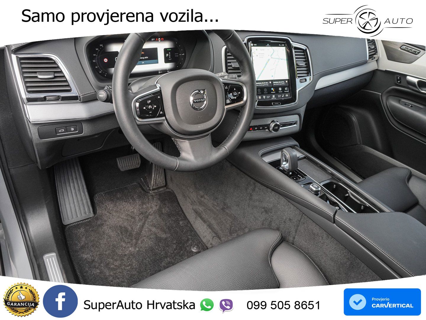 Volvo XC90 2.0 T8 AWD Automatic ACC+GR SJED+360+PANO