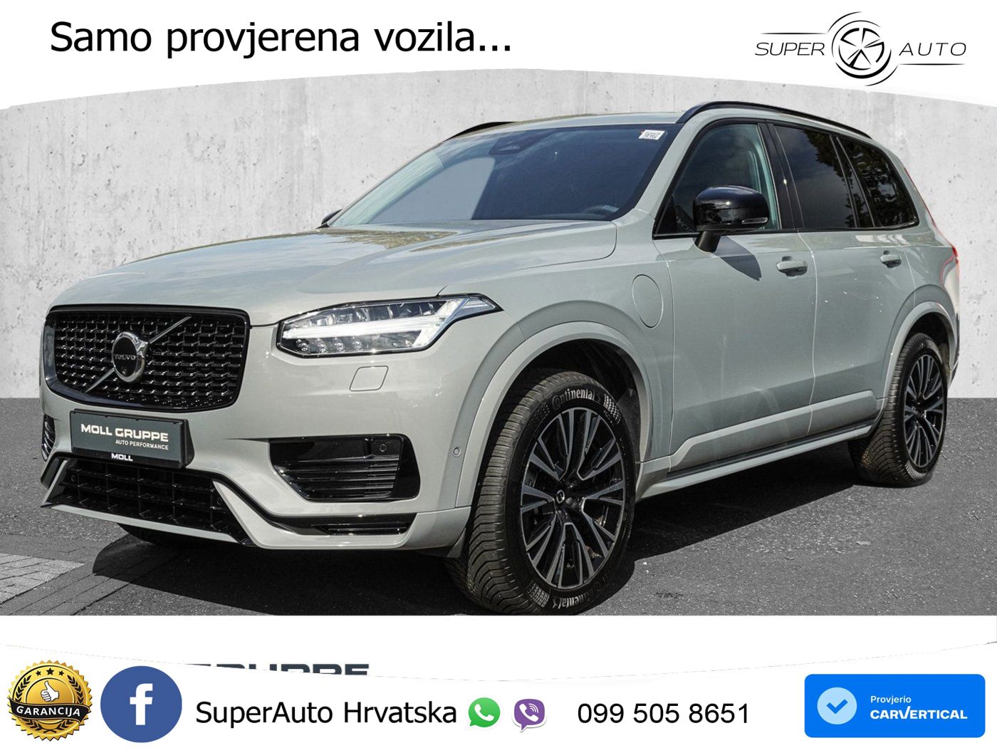 Volvo XC90 2.0 T8 AWD Automatic ACC+GR SJED+360+PANO